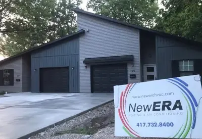 New home construction where New Era installed the HVAC system