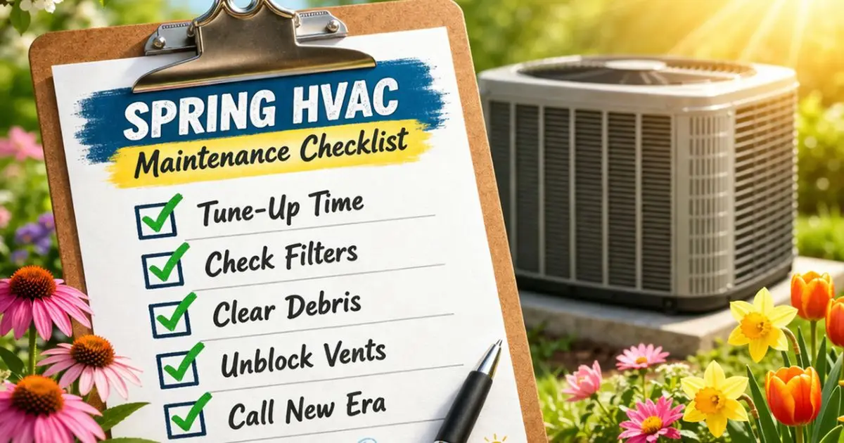 spring hvac maintenance checklist