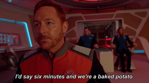 backed potato space gif