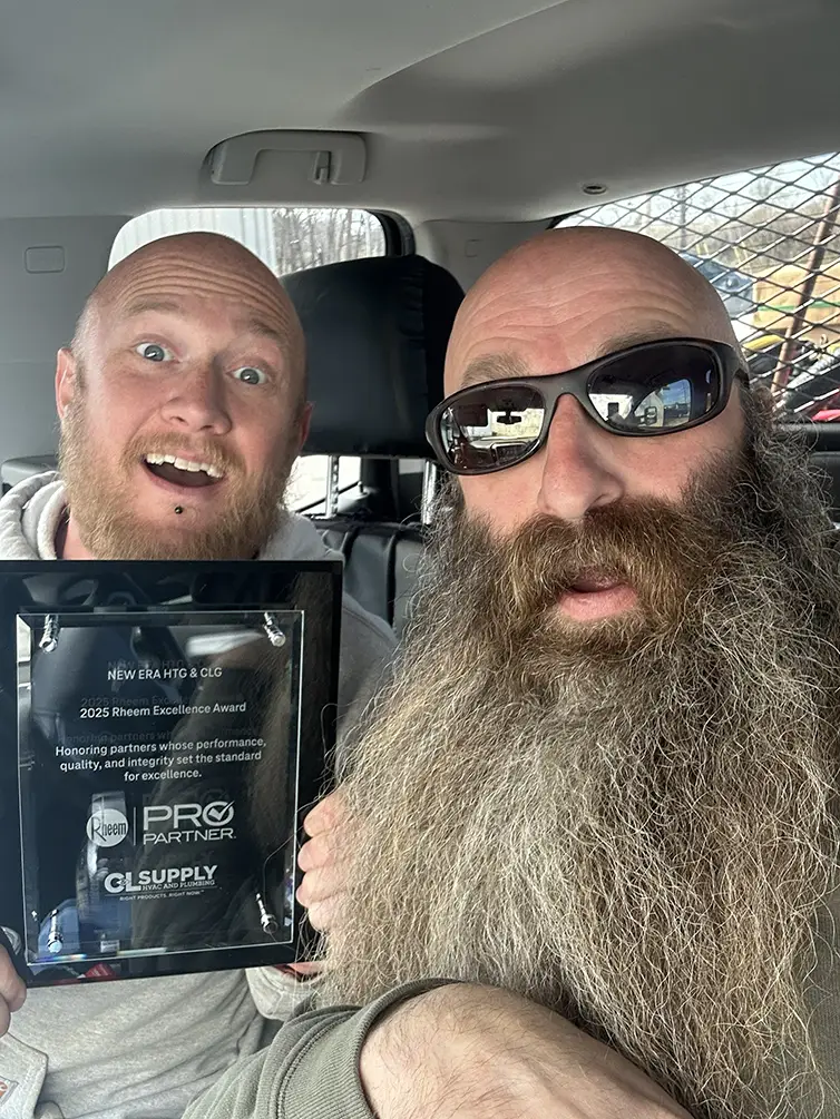 New Era recognition in excellence with a 2025 Rheem Excellence Award